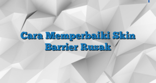 Cara Memperbaiki Skin Barrier Rusak